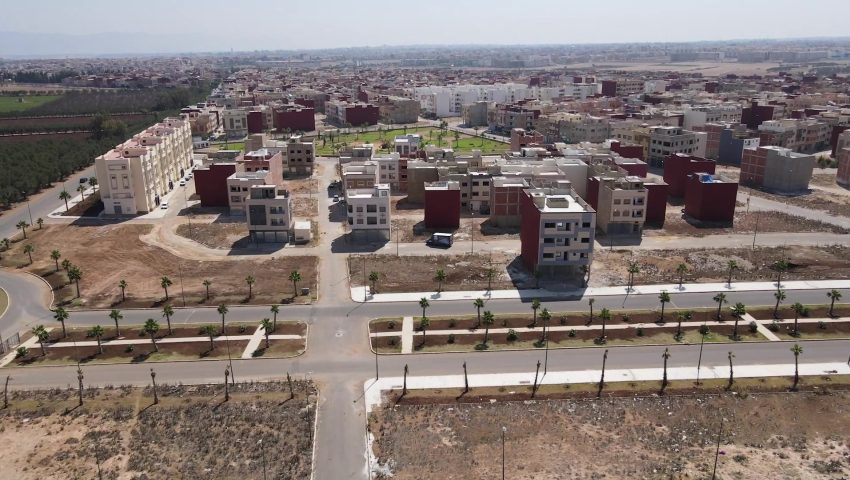 video drone Orbis Immobilier Meknès - frame at 0m25s